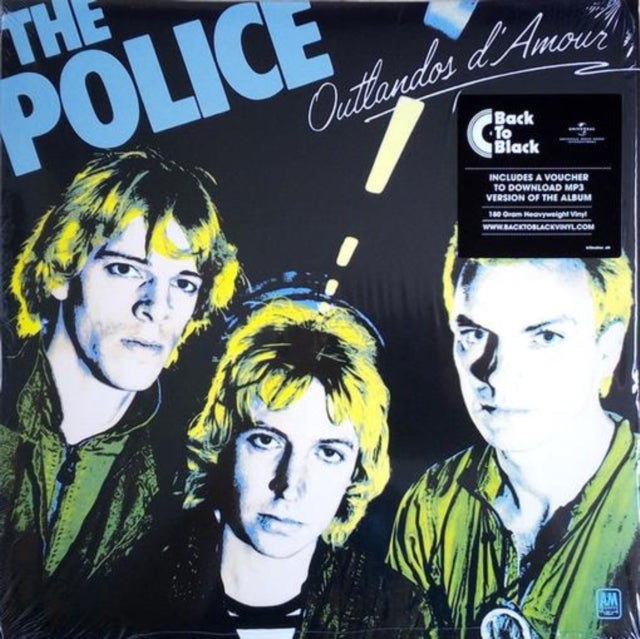 The Police LP Vinyl Record - Outlandos D'Amour