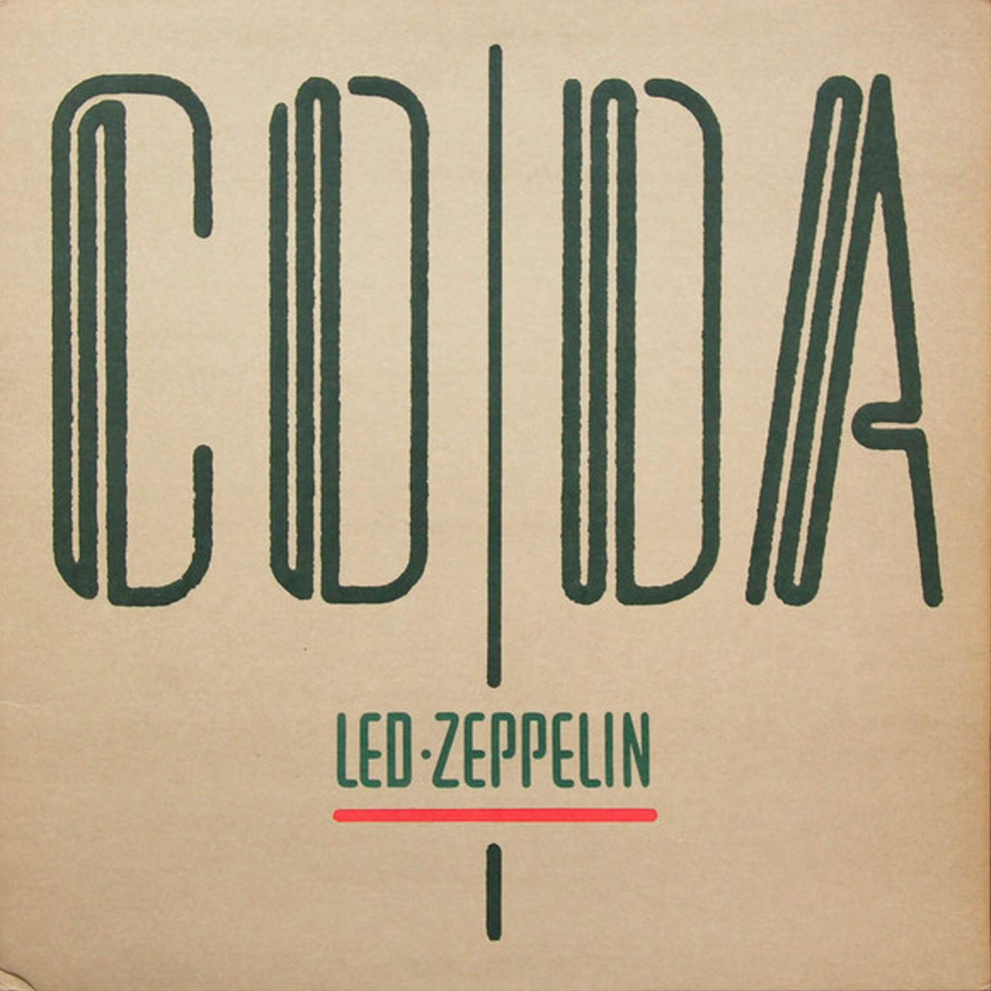 Led Zeppelin LP Vinyl Record - Coda