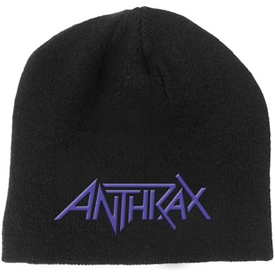 Anthrax Beanie Hat - 3D Embroidered Logo