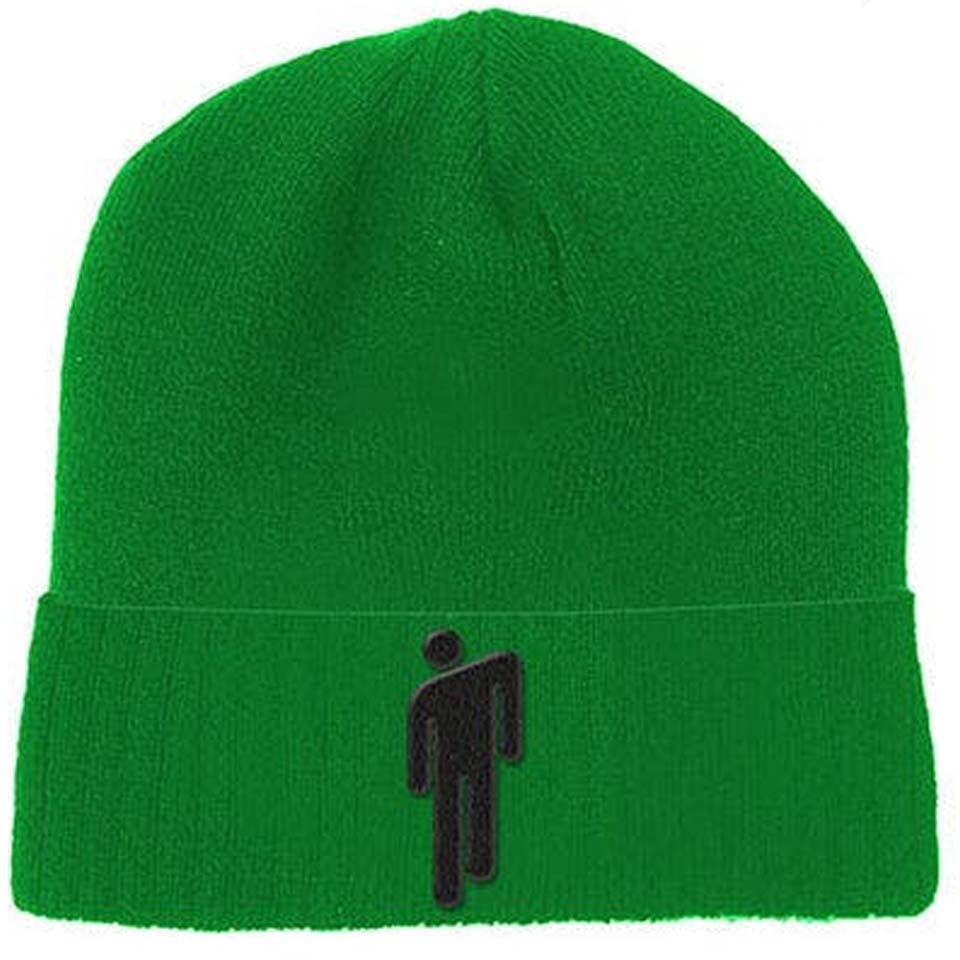 Billie Eilish Beanie Hat & Fingerless Gloves - Blohsh Green