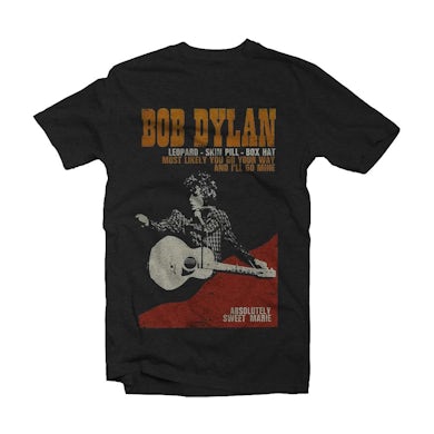 Bob Dylan T Shirt - Sweet Marie