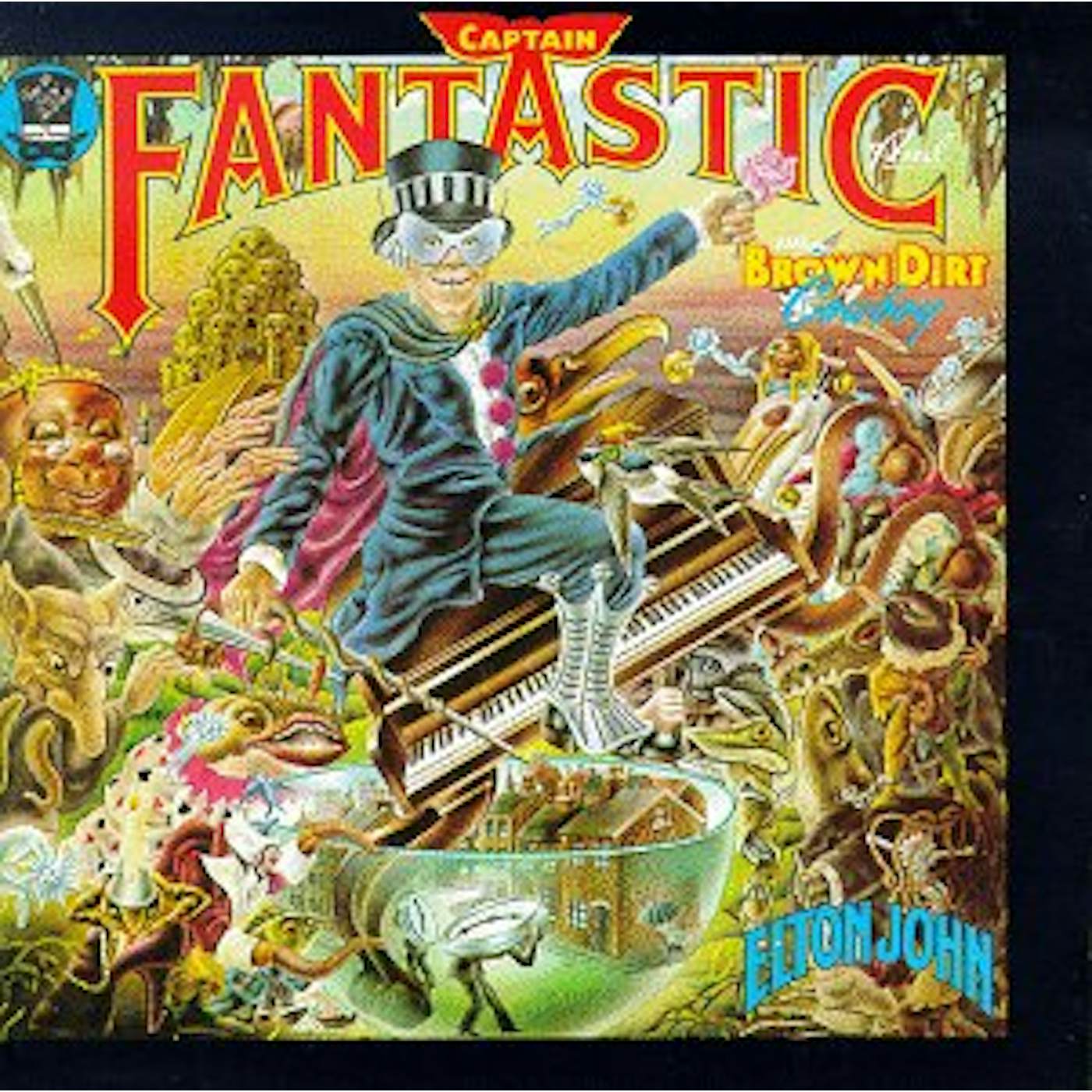 Elton John LP Vinyl Record - Captain Fantastic And The Brown Dirt Cowboy