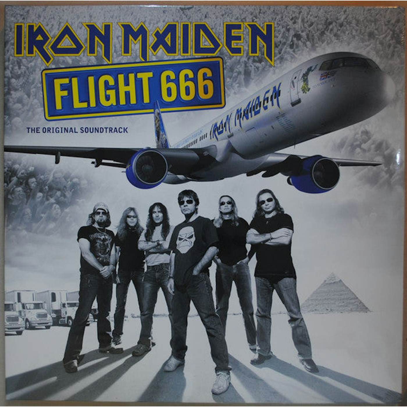 Iron Maiden LP Vinyl Record - Flight 666: The Original Sound