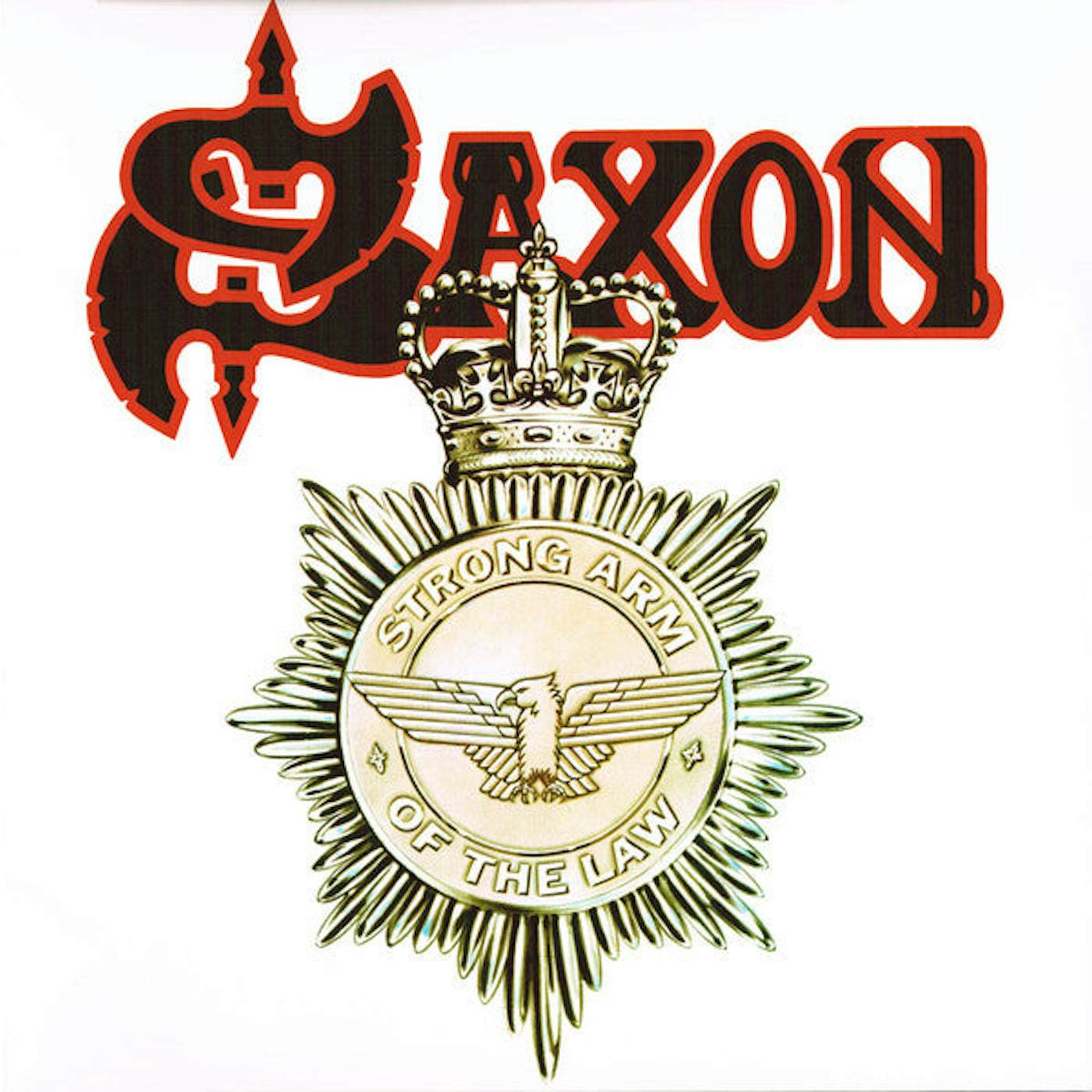 Saxon LP Vinyl Record - Strong Arm of the Law