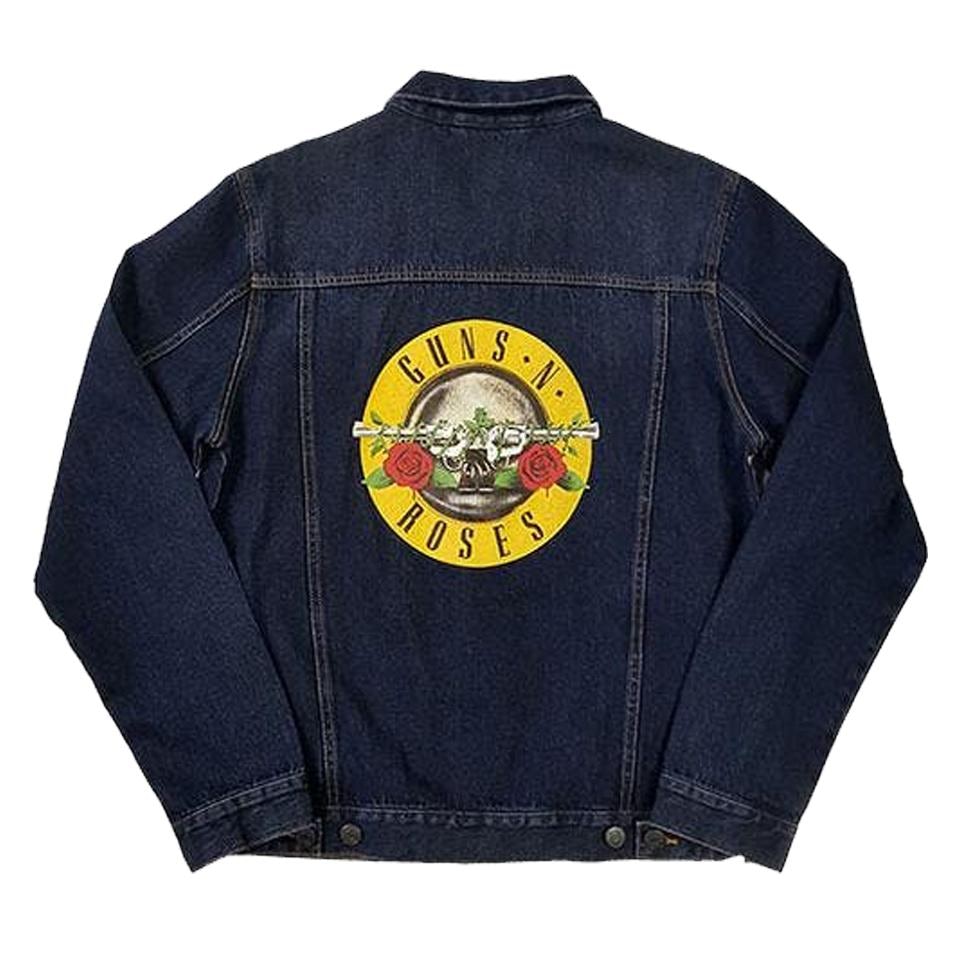 Guns N' Roses Denim Jacket - Classic Logo (With Back Print) $83.65