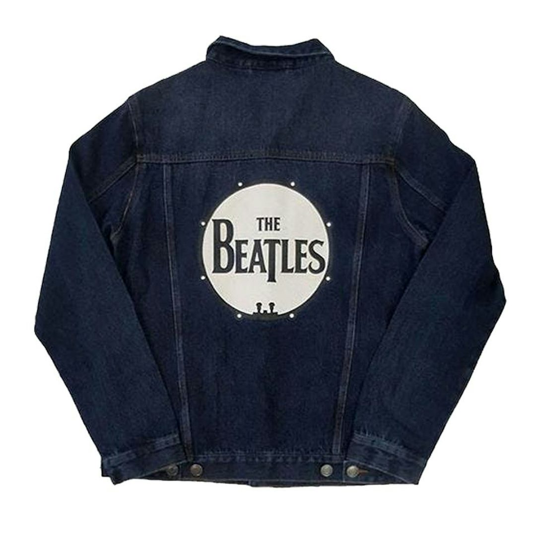 The Beatles Denim Jacket - Drum Logo (With Back Print)