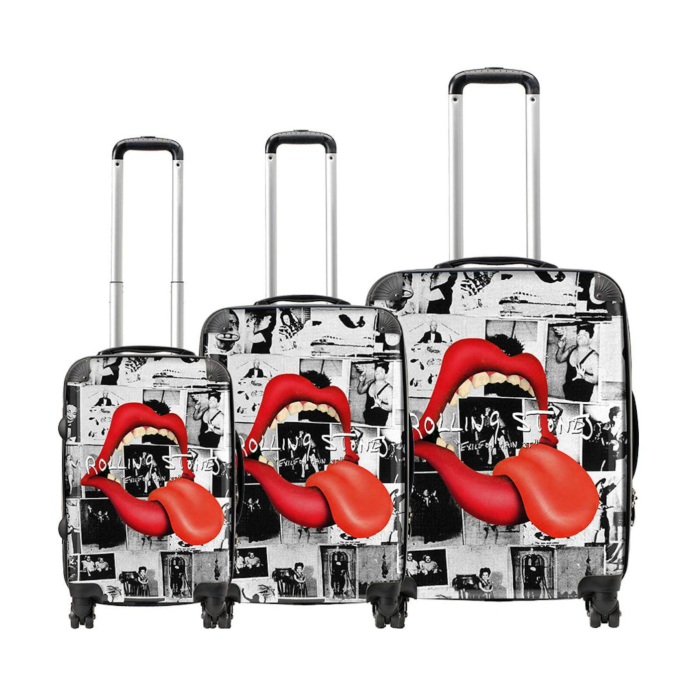 Rocksax The Rolling Stones Travel Bag Luggage - Exile