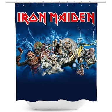 Iron Maiden Shower Curtain - Wasted Years