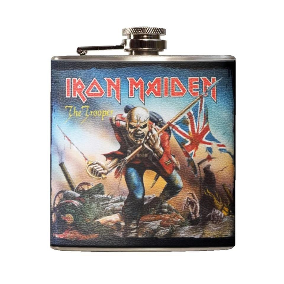 Iron Maiden Hip Flask The Trooper