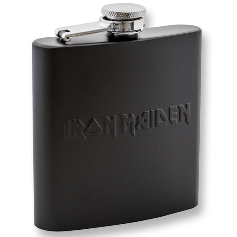 Iron Maiden Hip Flask Embossed