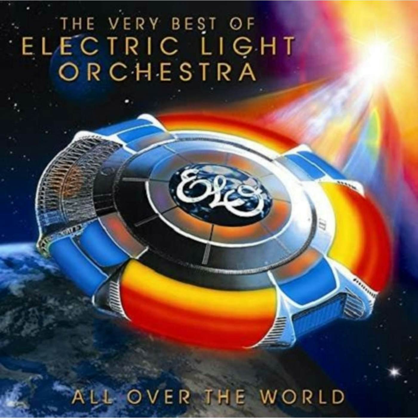 ELO (Electric Light Orchestra) LP Vinyl Record - All Over The World - The Very Best Of