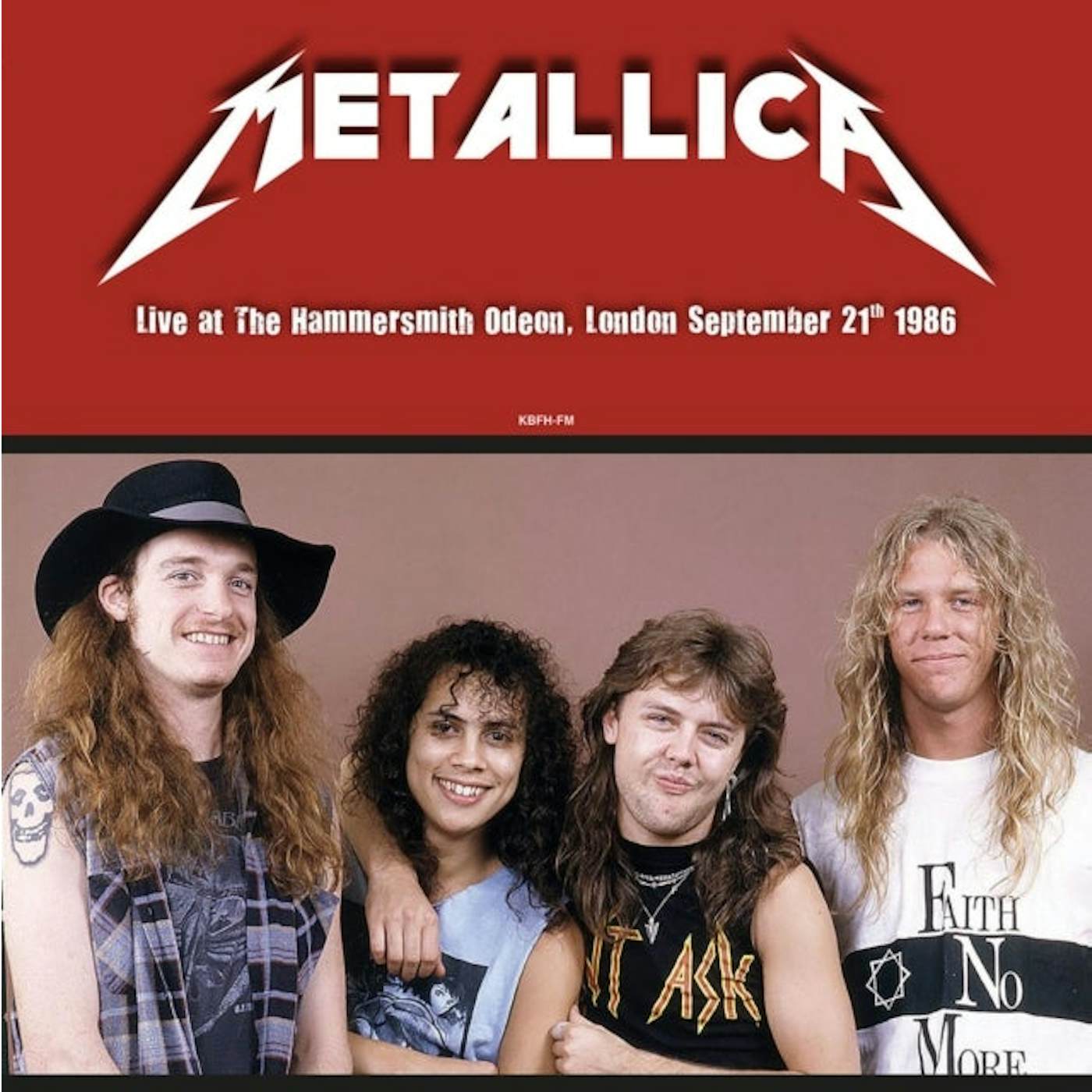 Metallica LP Vinyl Record - Live At The Hammersmith Odeon London September 21th 1986 (Red Vinyl)
