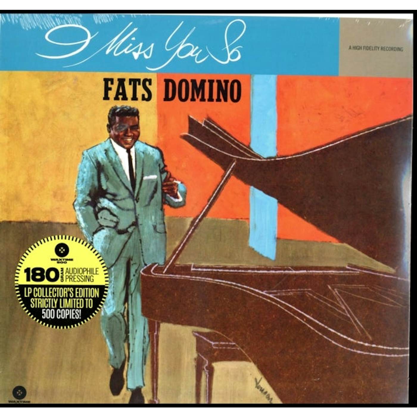 Fats Domino LP Vinyl Record - I Miss You So