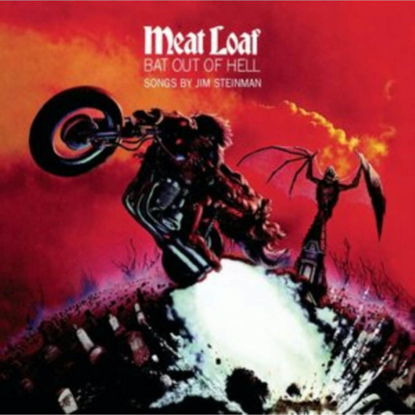 Meat Loaf LP Vinyl Record - Bat Out Of Hell 'Clear Classic' Version (Transparent Vinyl)
