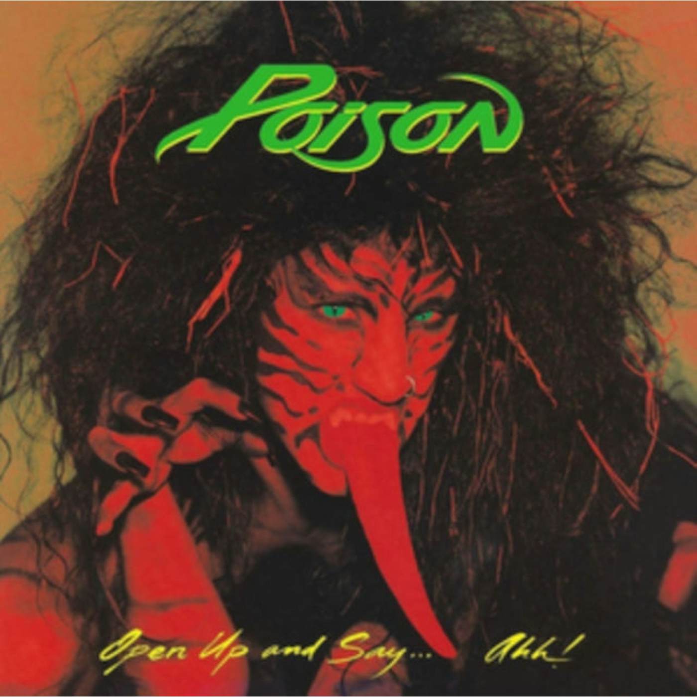 Poison LP Vinyl Record - Open Up And Say