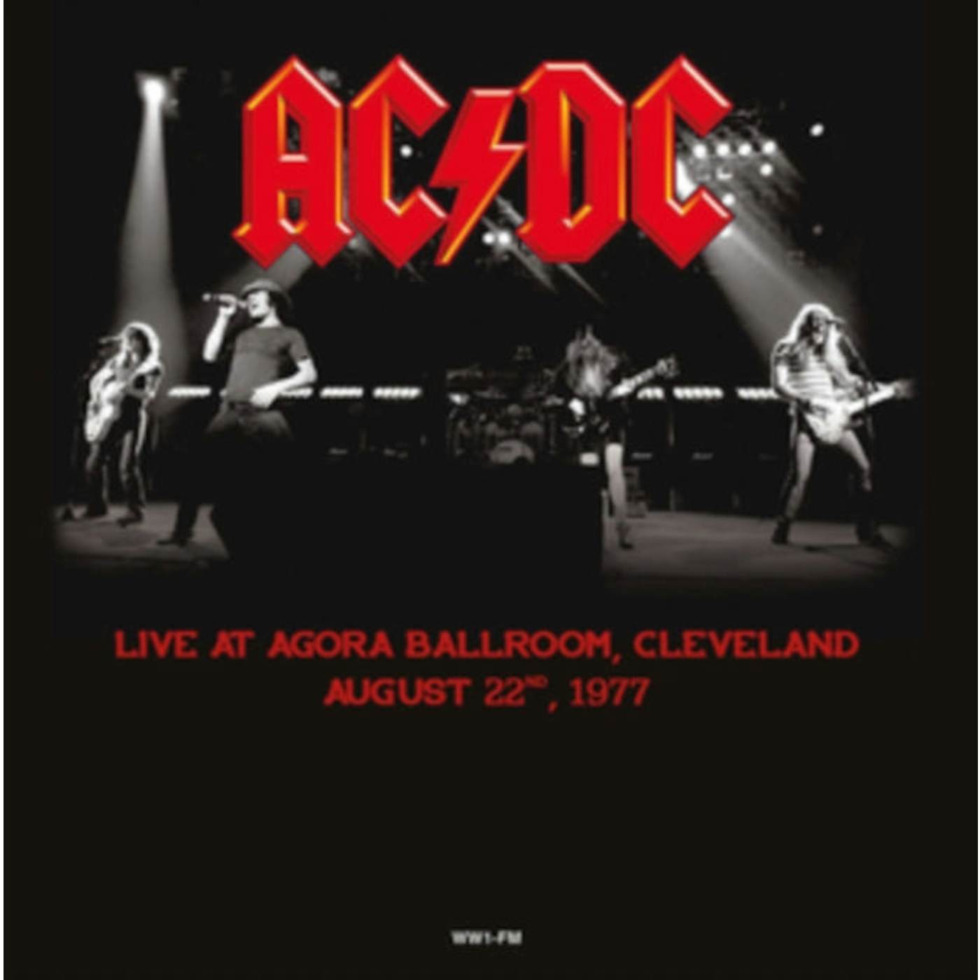 AC/DC LP Vinyl Record - Live In Cleveland August 22 1977 (Orange Vinyl)