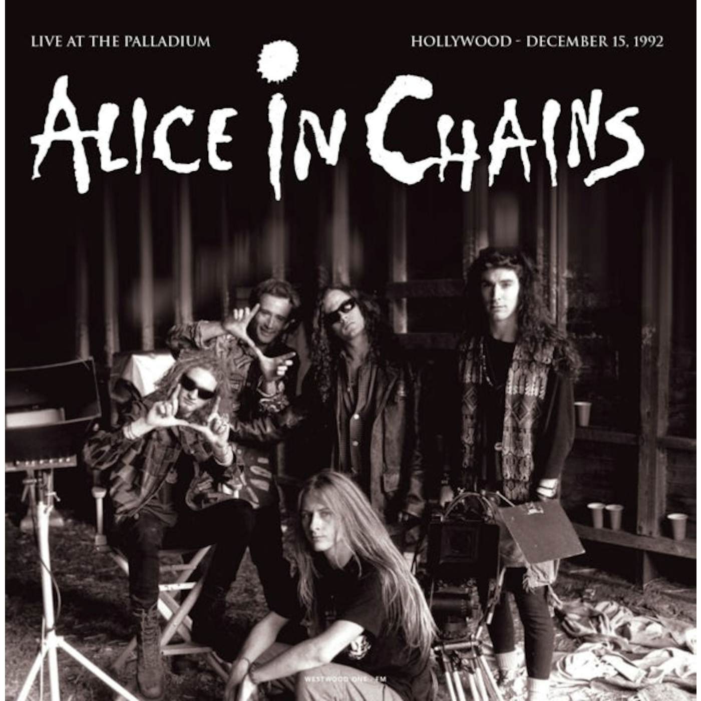 Alice In Chains LP Vinyl Record - Live At The Palladium / Hollywood (White Vinyl)