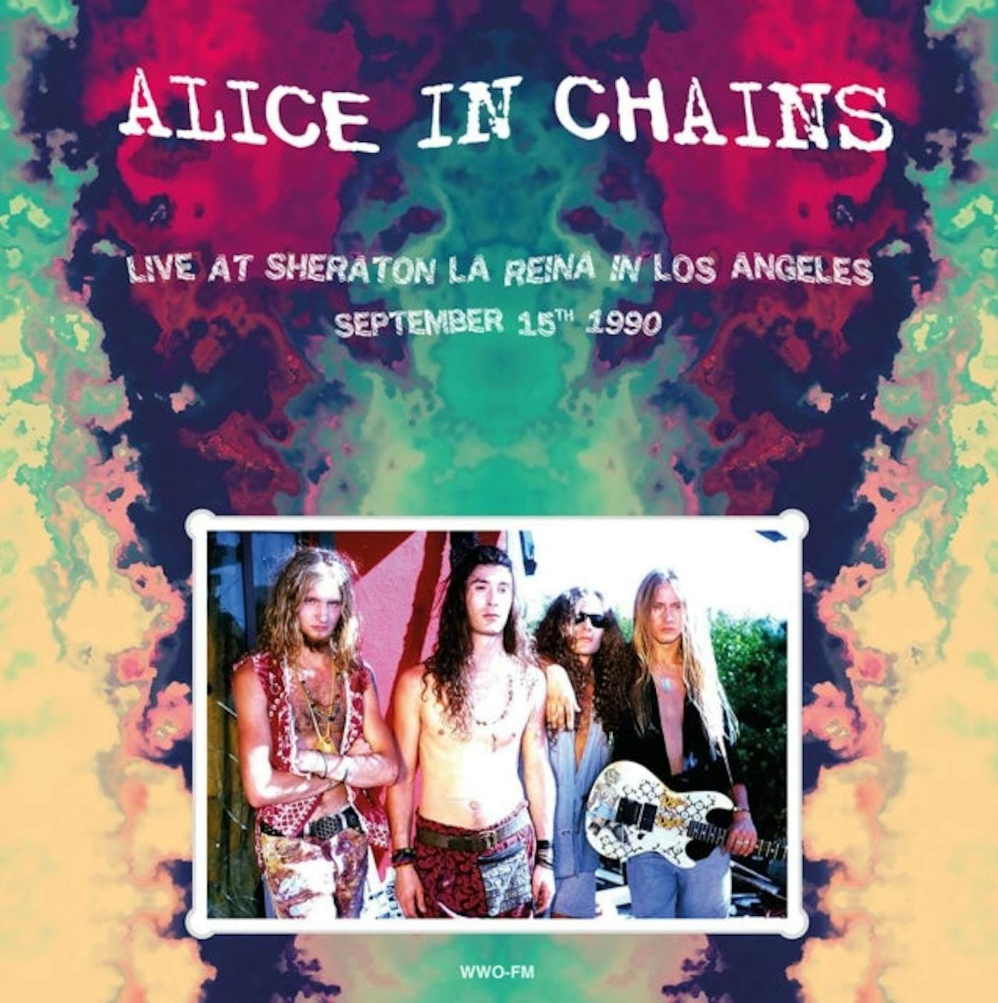 Alice In Chains LP Vinyl Record - Live At Sheraton La Reina In Los Angeles  / September 15 th 19 90 (Yellow Vinyl)