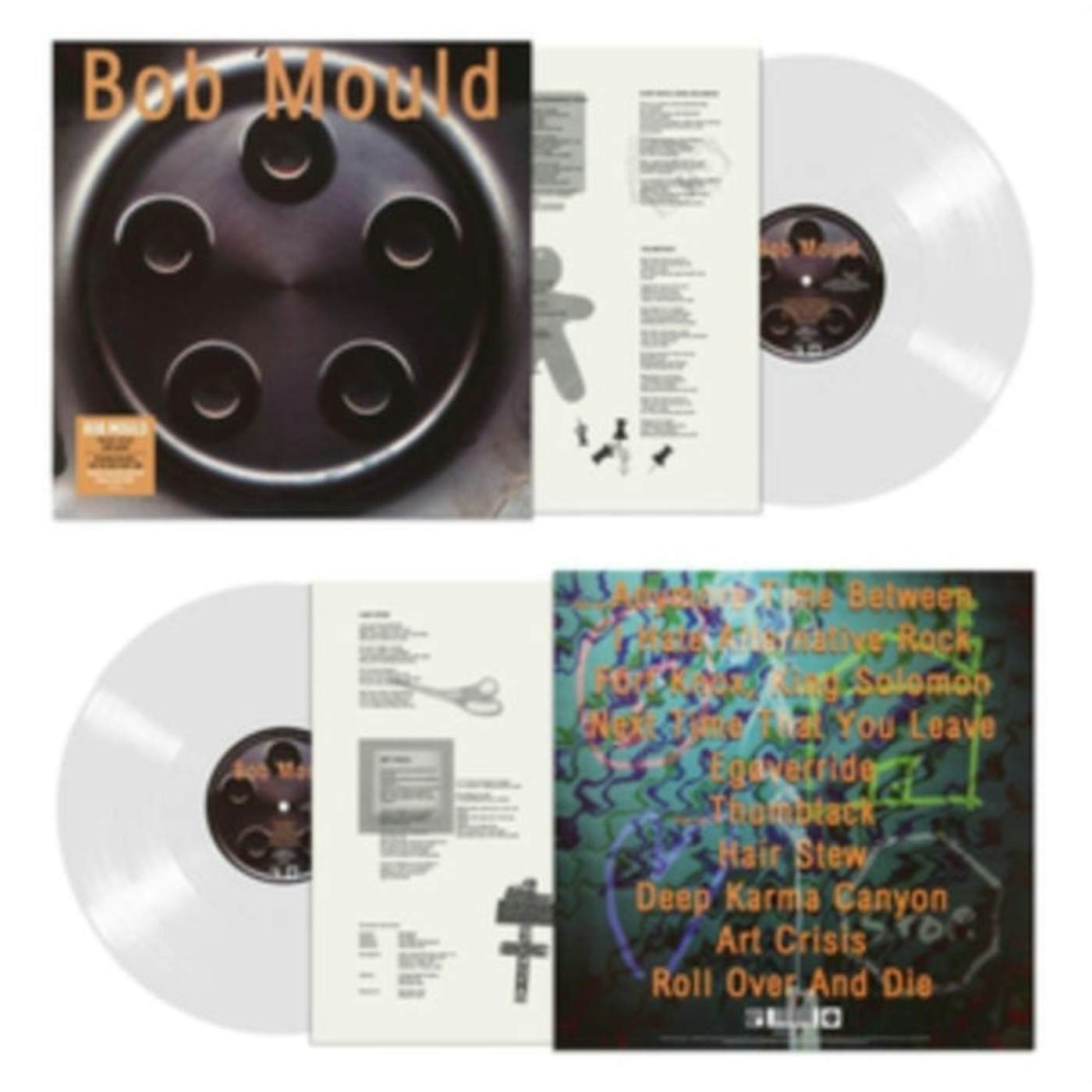 Bob Mould LP Vinyl Record - Bob Mould (Clear Vinyl)