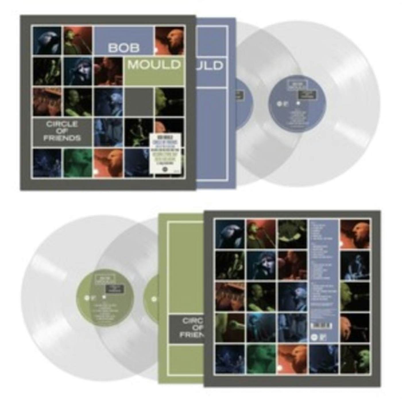 Bob Mould LP Vinyl Record - Circle Of Friends (Clear Vinyl) (RSD 20. 20. )