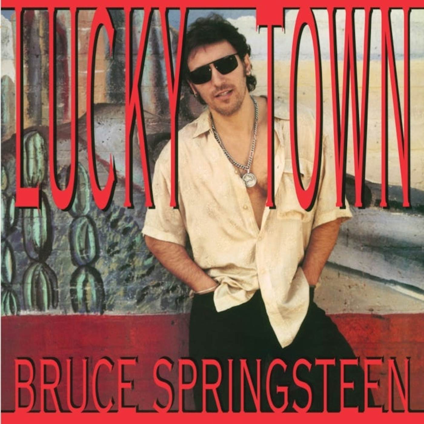Bruce Springsteen LP Vinyl Record - Lucky Town