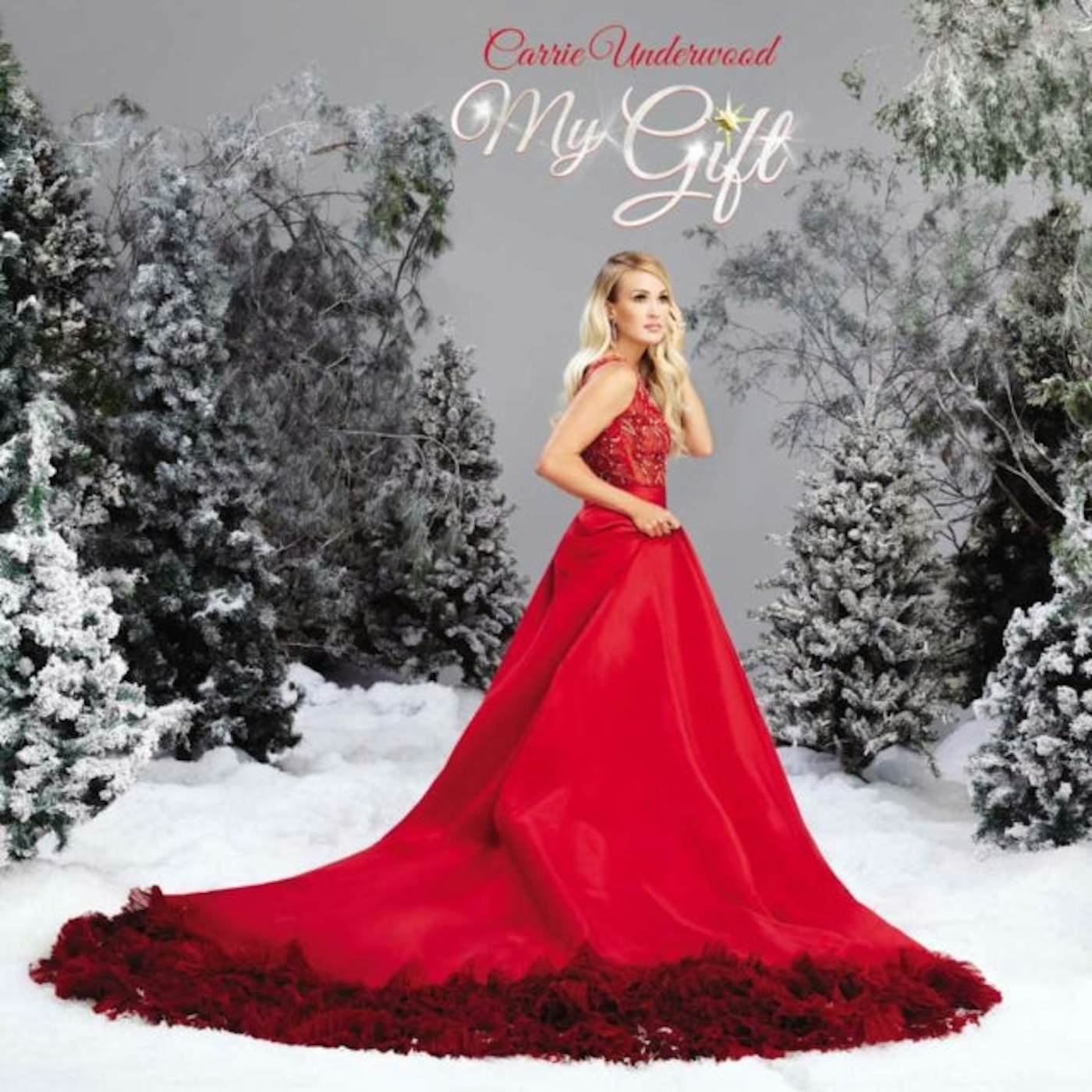 Carrie Underwood LP Vinyl Record - My Gift (Red Vinyl)