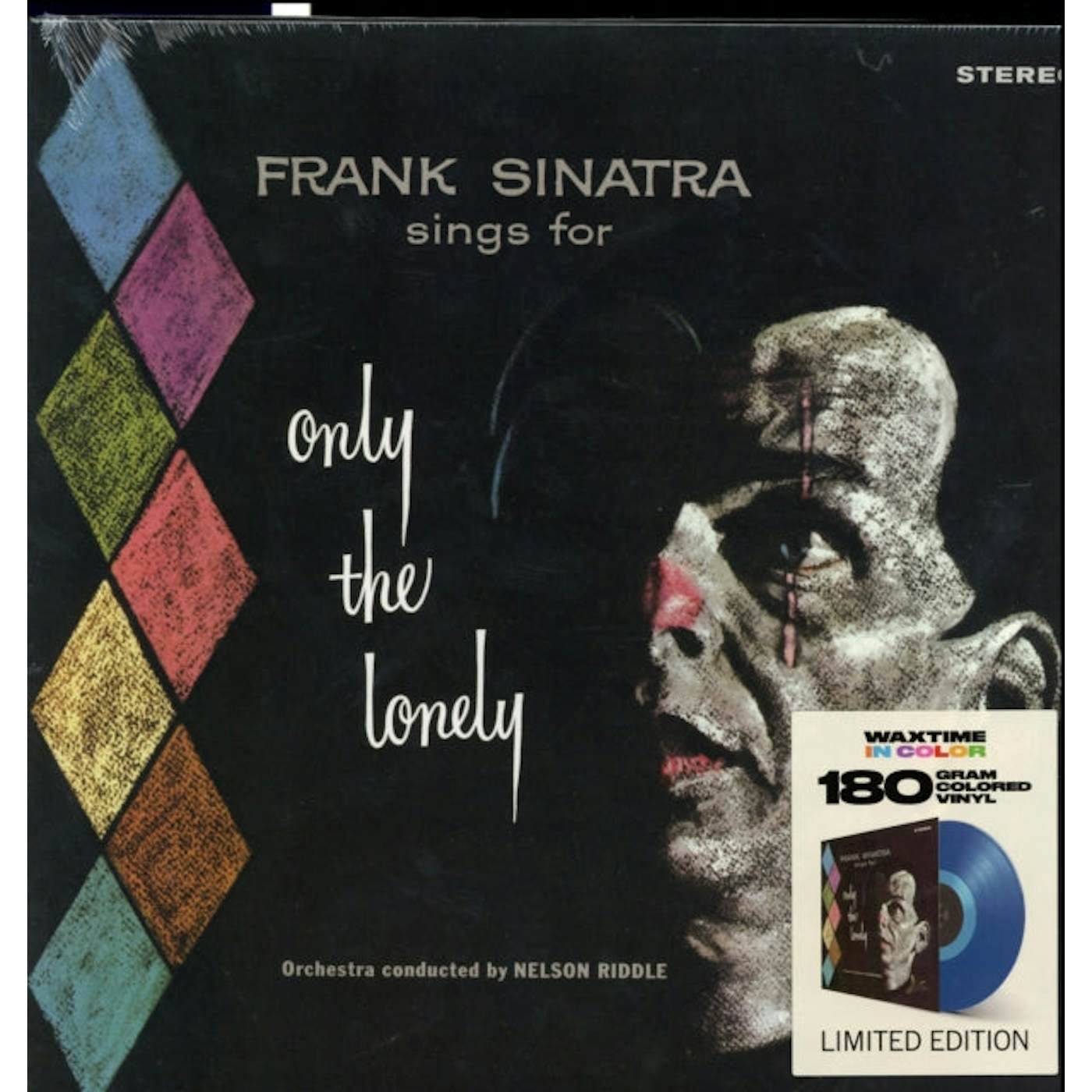 Frank Sinatra LP Vinyl Record - Only The Lonely (Limited Transparent Blue Vinyl)