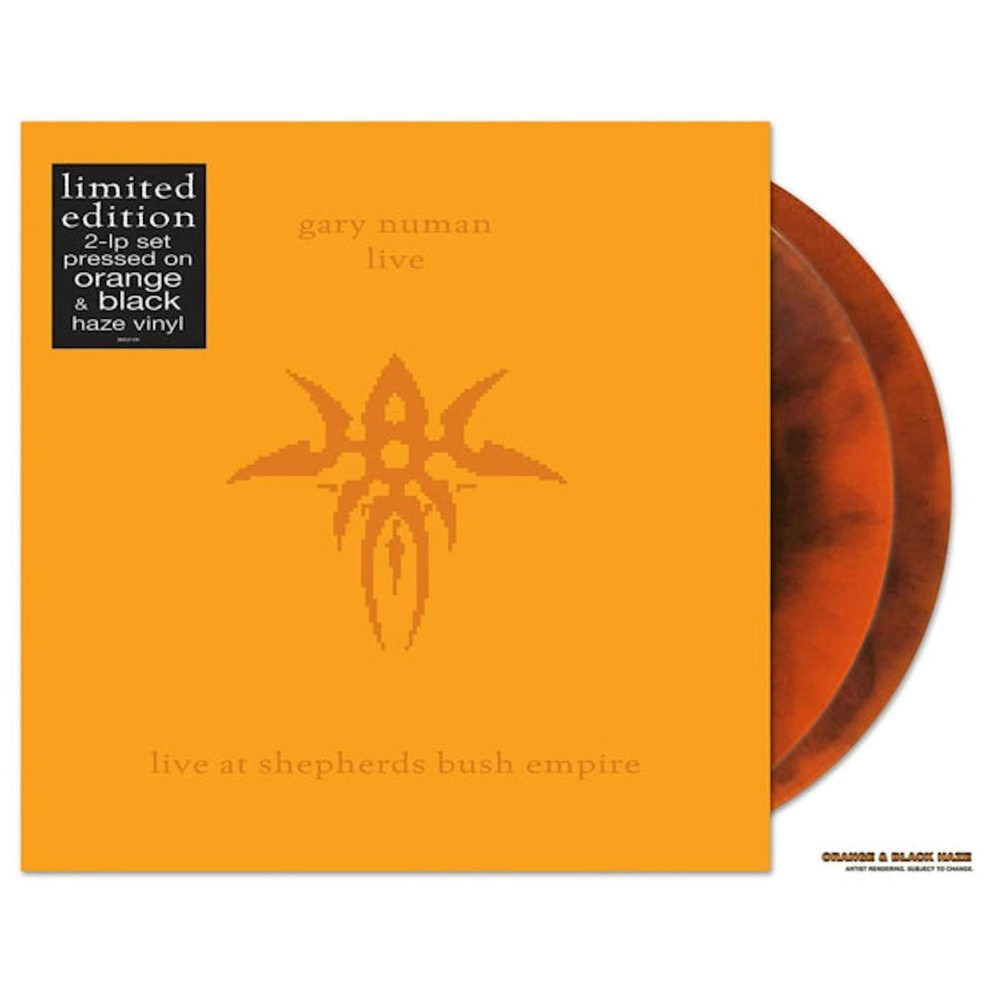 Gary Numan LP Vinyl Record - Live At Shepherds Bush Empire (Orange/Black Haze Vinyl)