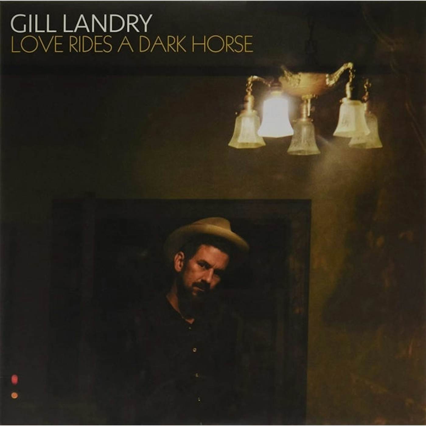 Gill Landry LP Vinyl Record - Love Rides A Dark Horse (Red & Black Swirl Vinyl)
