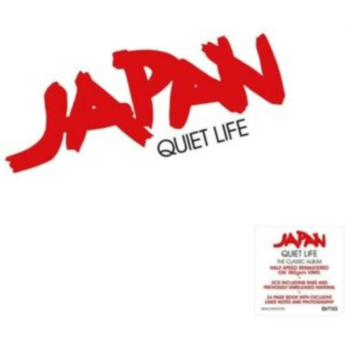 Japan LP Vinyl Record - Quiet Life