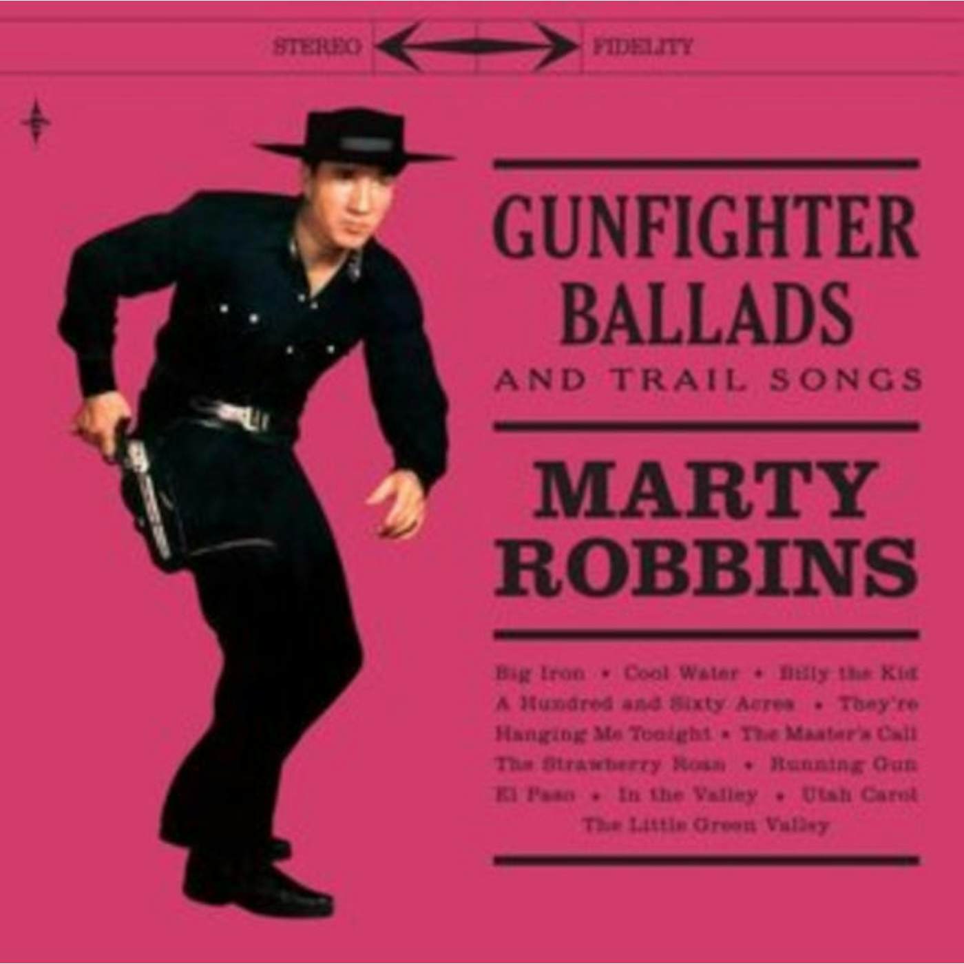 Marty Robbins LP Vinyl Record + 7" - Gunfighter Ballads And Trail Songs + ( Bonus Single, Ballad Of The Alamo)