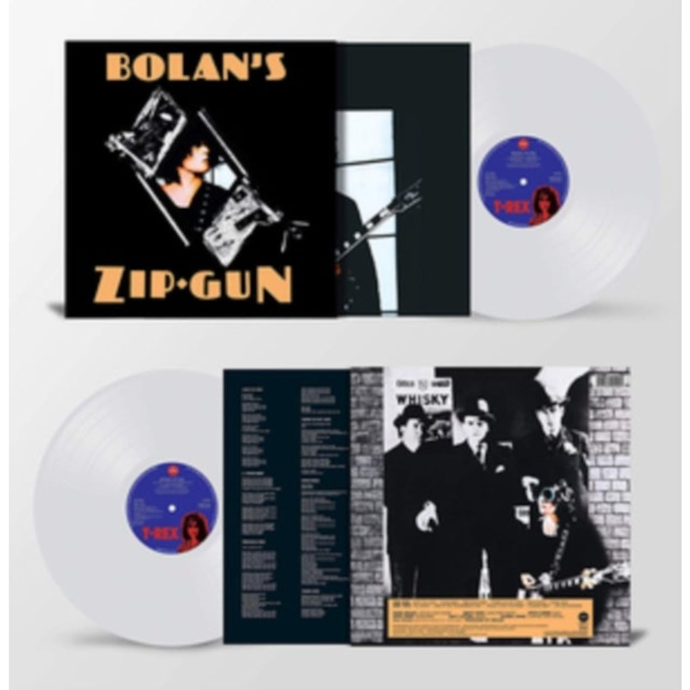 T. Rex LP Vinyl Record - Bolan's Zip Gun (Clear Vinyl)