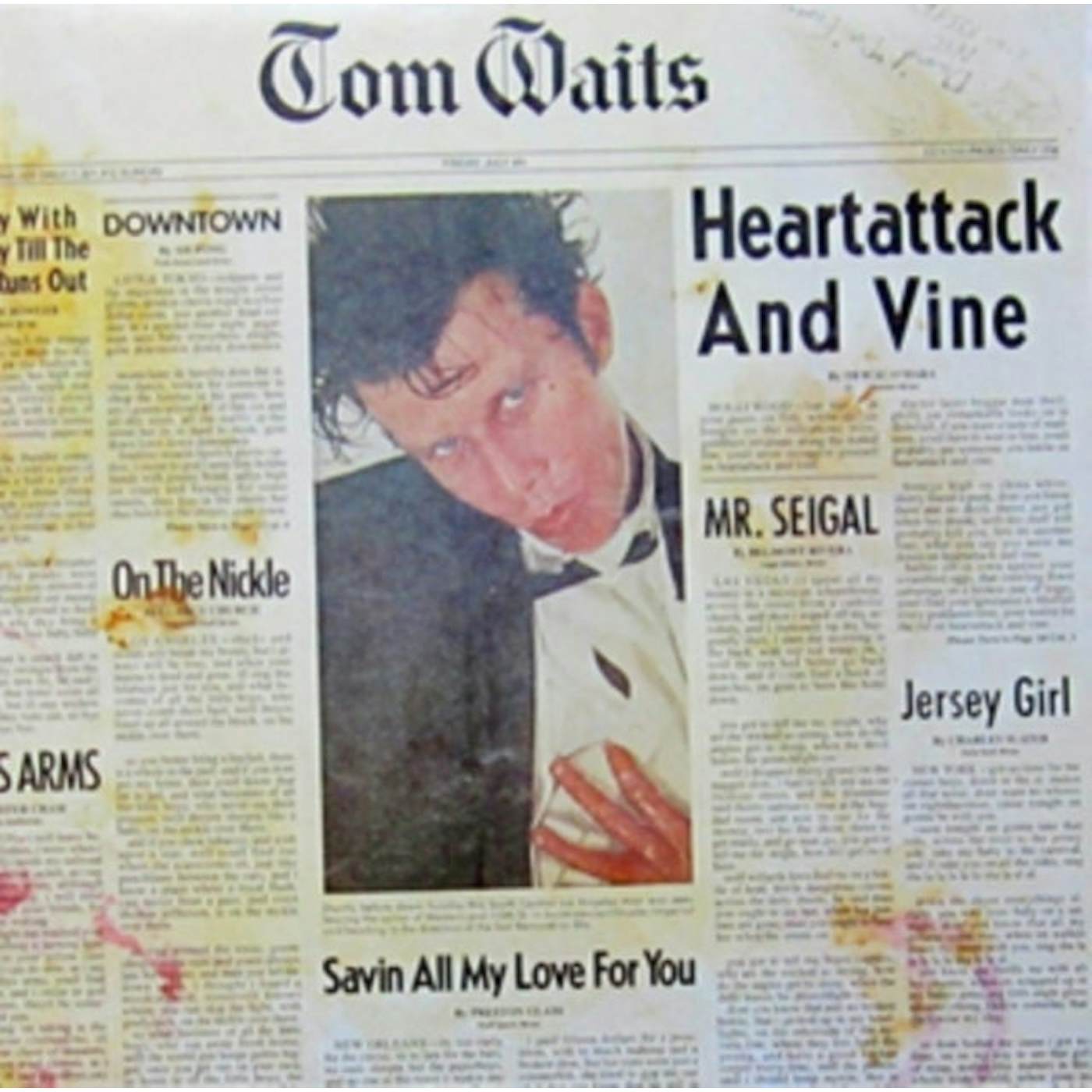Tom Waits LP Vinyl Record - Heartattack And Vine (Remastered Edition)