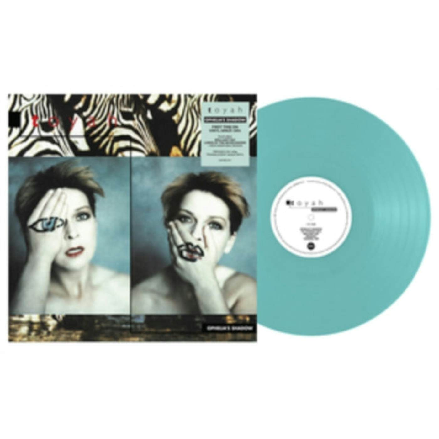 Toyah LP Vinyl Record - Ophelia's Shadow (Translucent Aqua Vinyl)