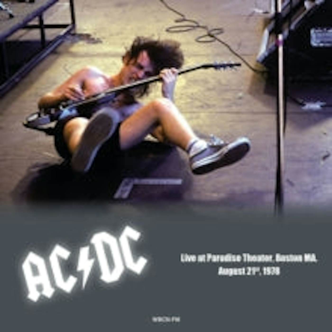 AC/DC LP Vinyl Record - Paradise Theatre Boston August 21st 19 78 (Blue Vinyl)