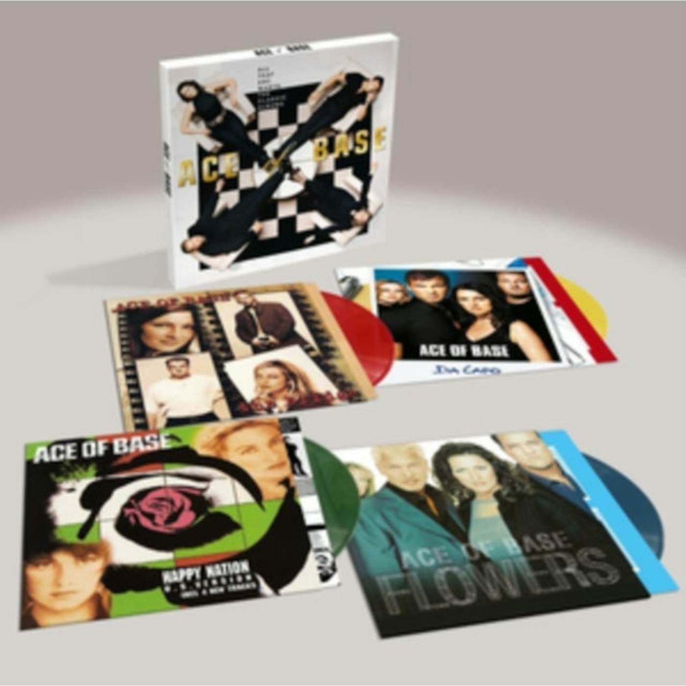 Ace Of Base LP Vinyl Record - All That She Wants - The Classic Albums (Green/Red/Blue/Yellow Vinyl)