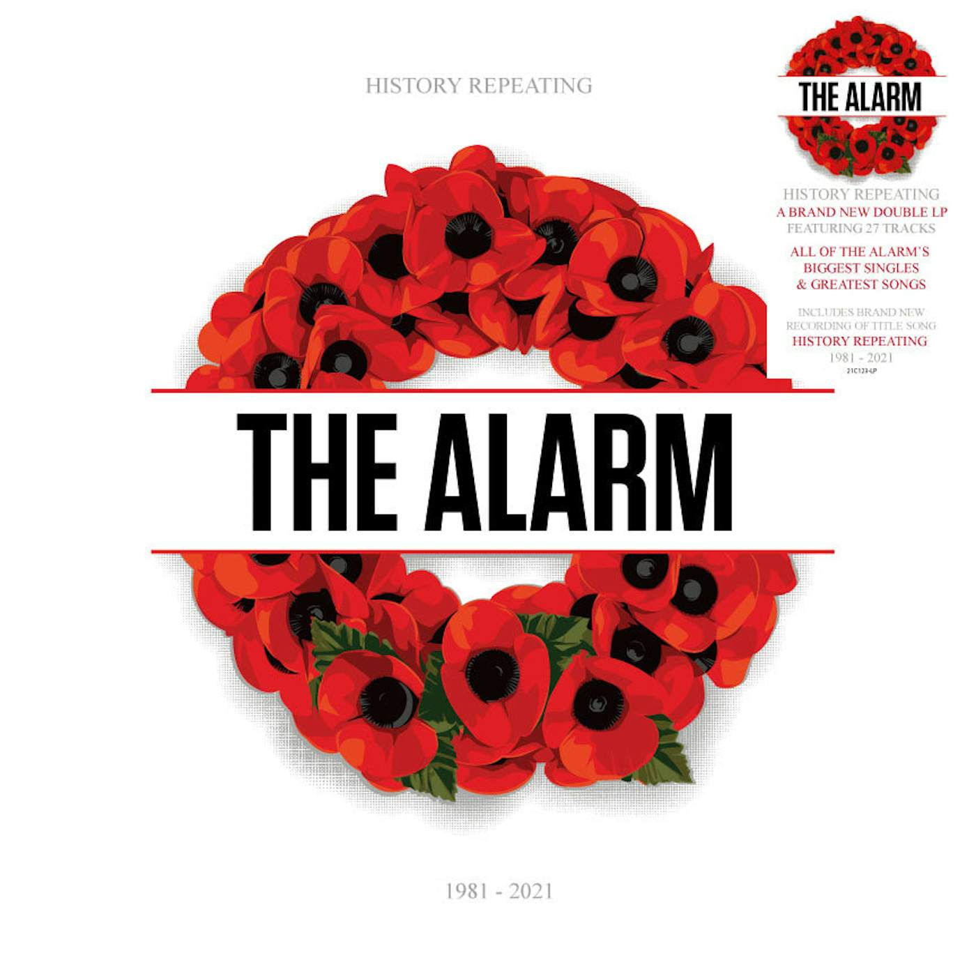 Alarm LP Vinyl Record - History Repeating