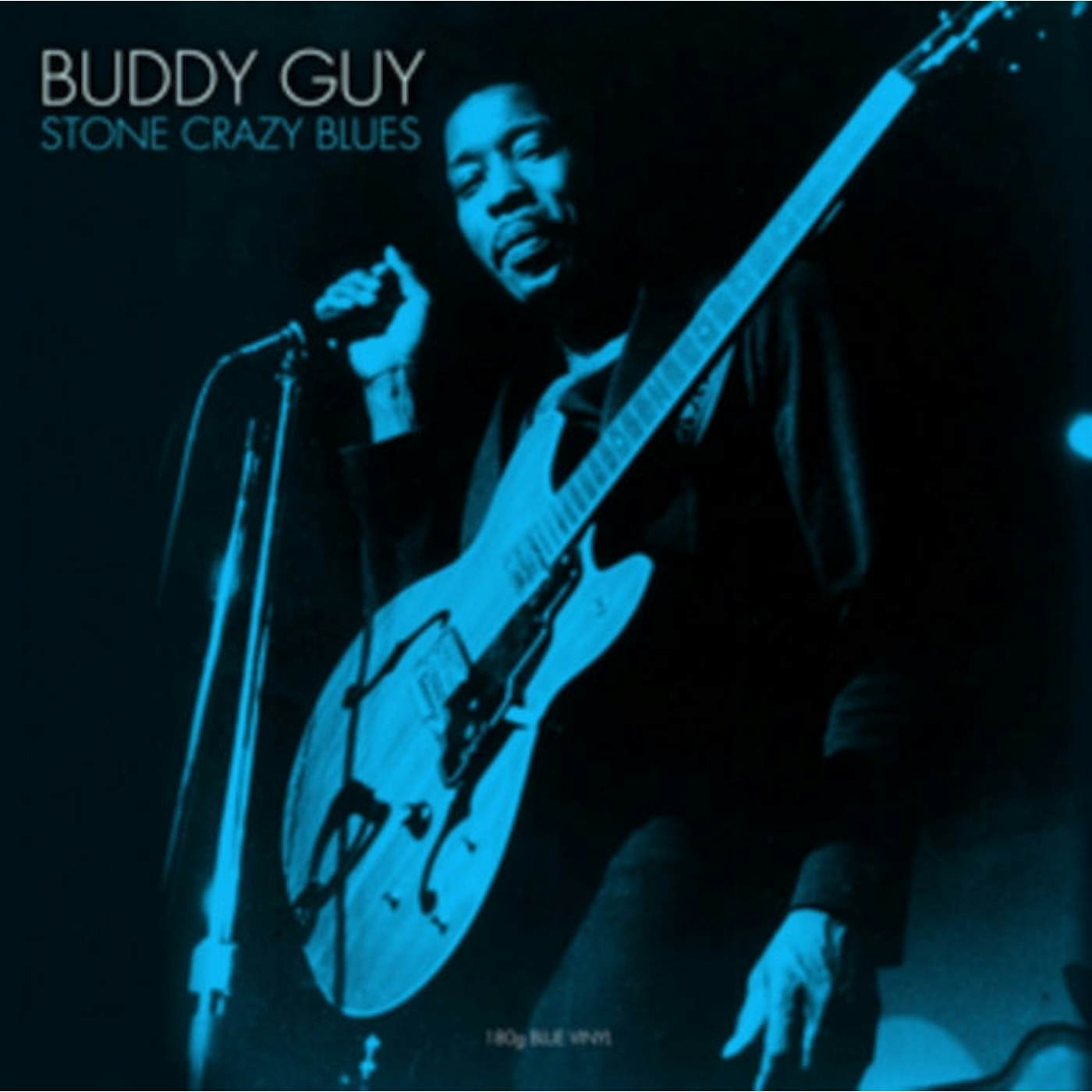 Buddy Guy LP Vinyl Record - Stone Crazy Blues (Blue Vinyl)