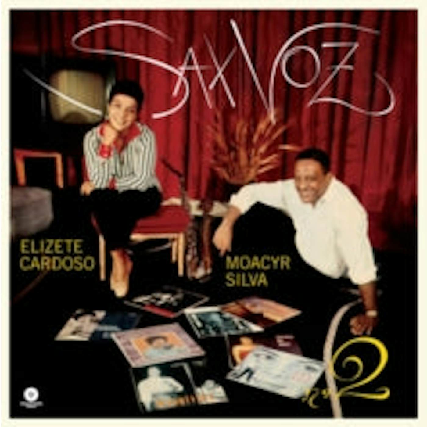 Elizete Cardoso / Moacyr Silva LP Vinyl Record - Sax Voz No. 2
