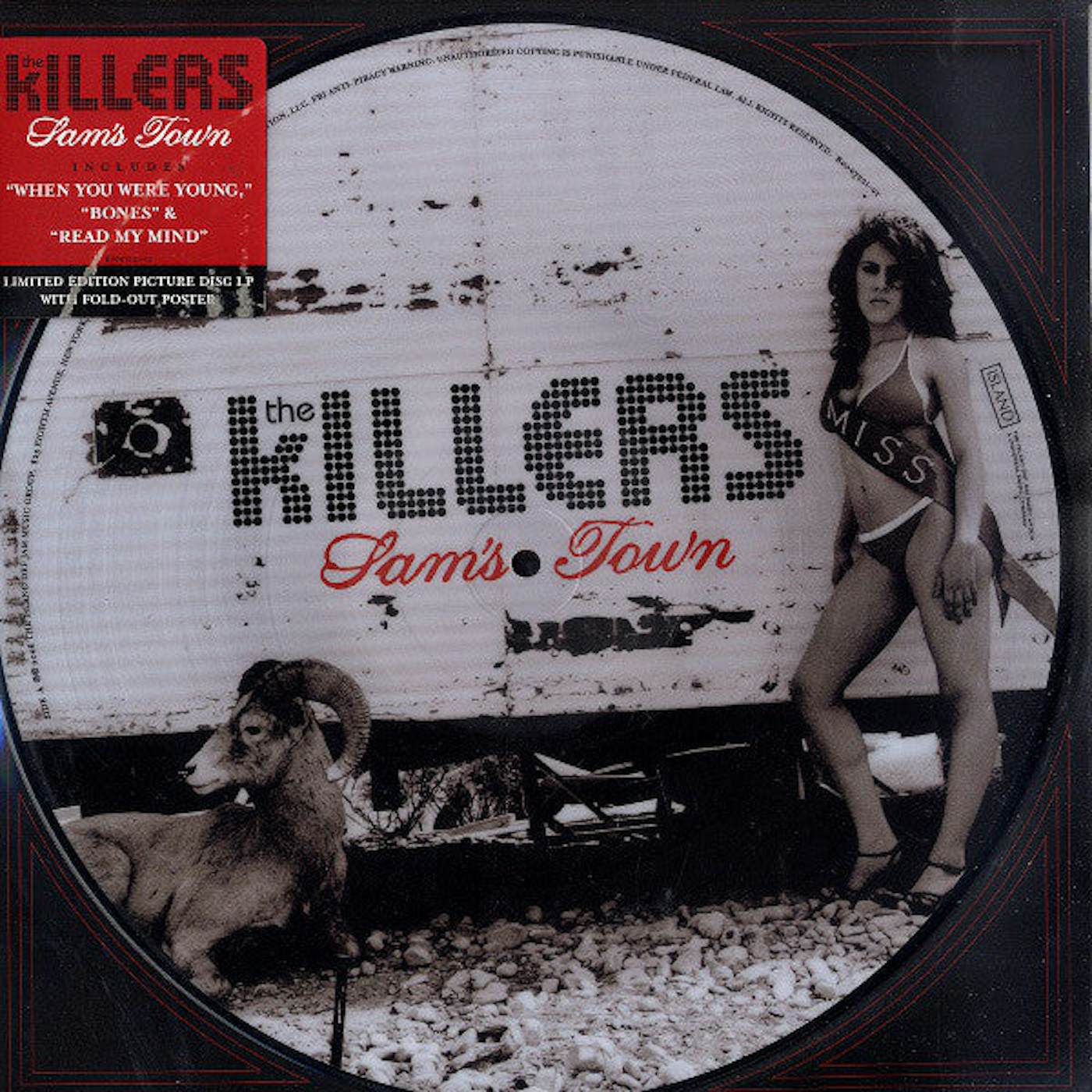 The Killers LP Vinyl Record - Sam's Town