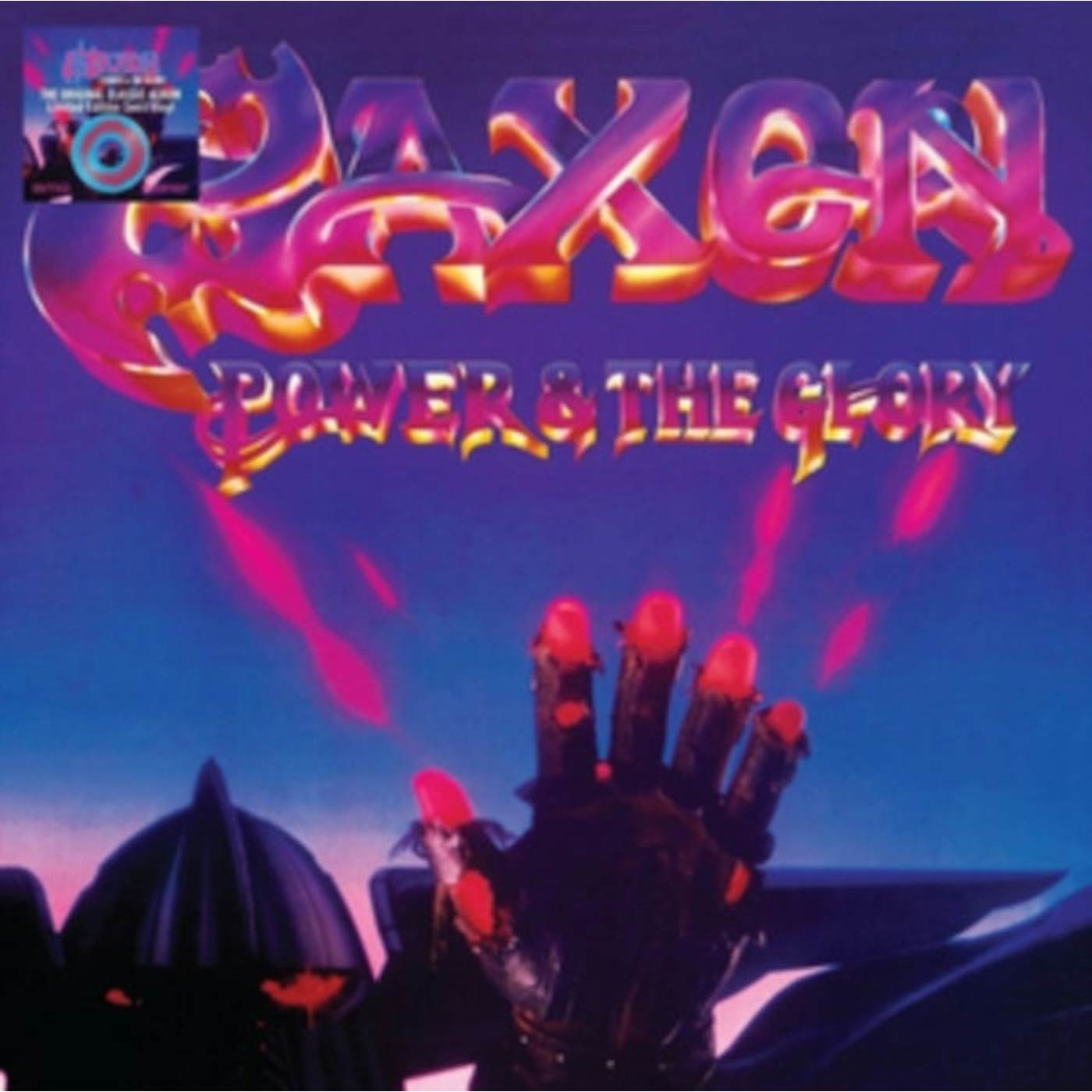 Saxon LP Vinyl Record - Power & The Glory