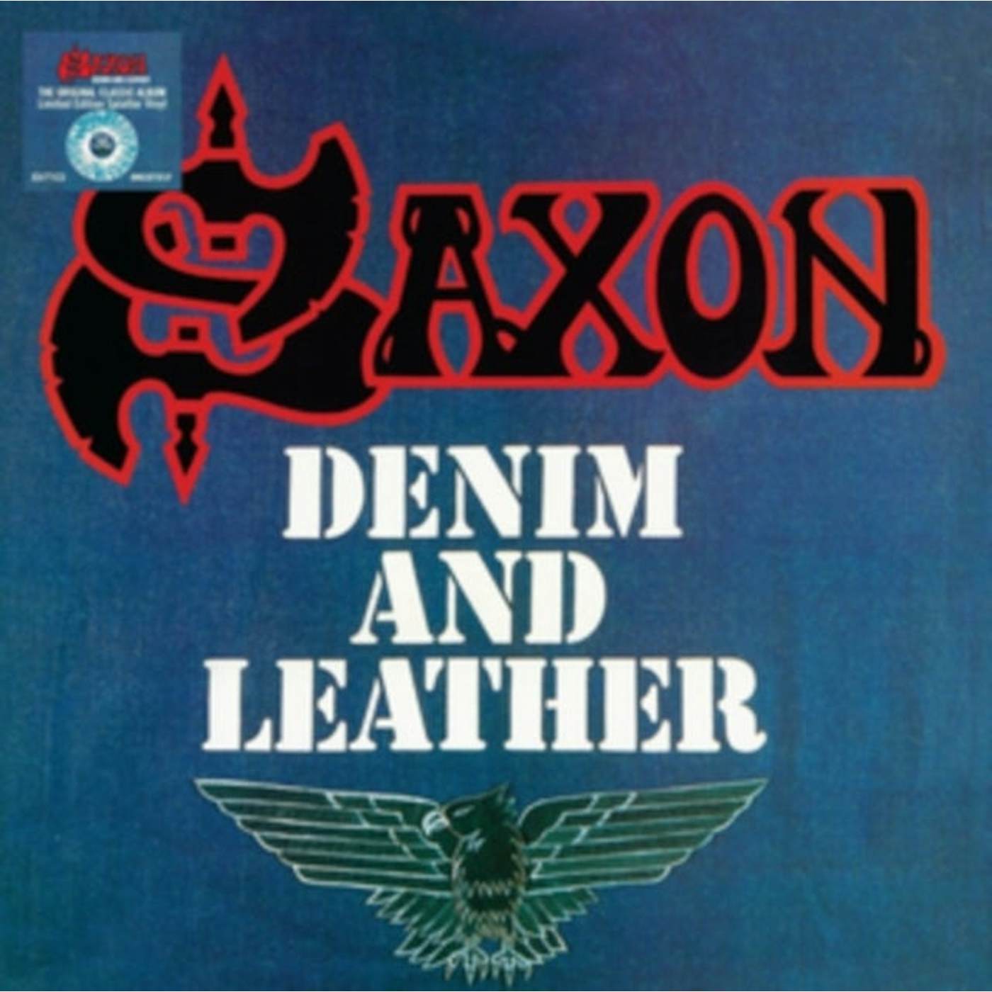Saxon LP Vinyl Record - Denim And Leather