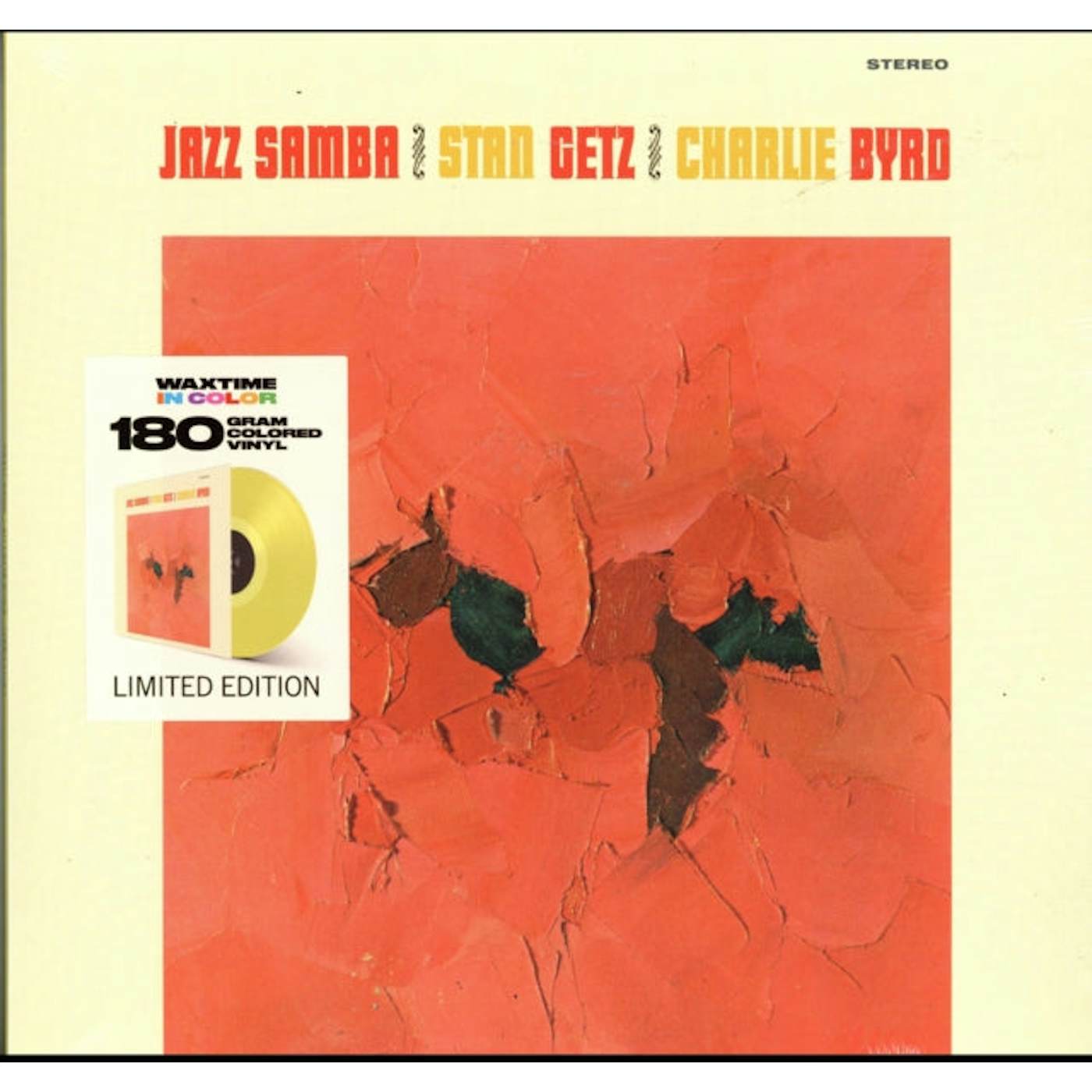 Stan Getz & Charlie Byrd LP Vinyl Record - Jazz Samba (Limited Solid Blue Vinyl)