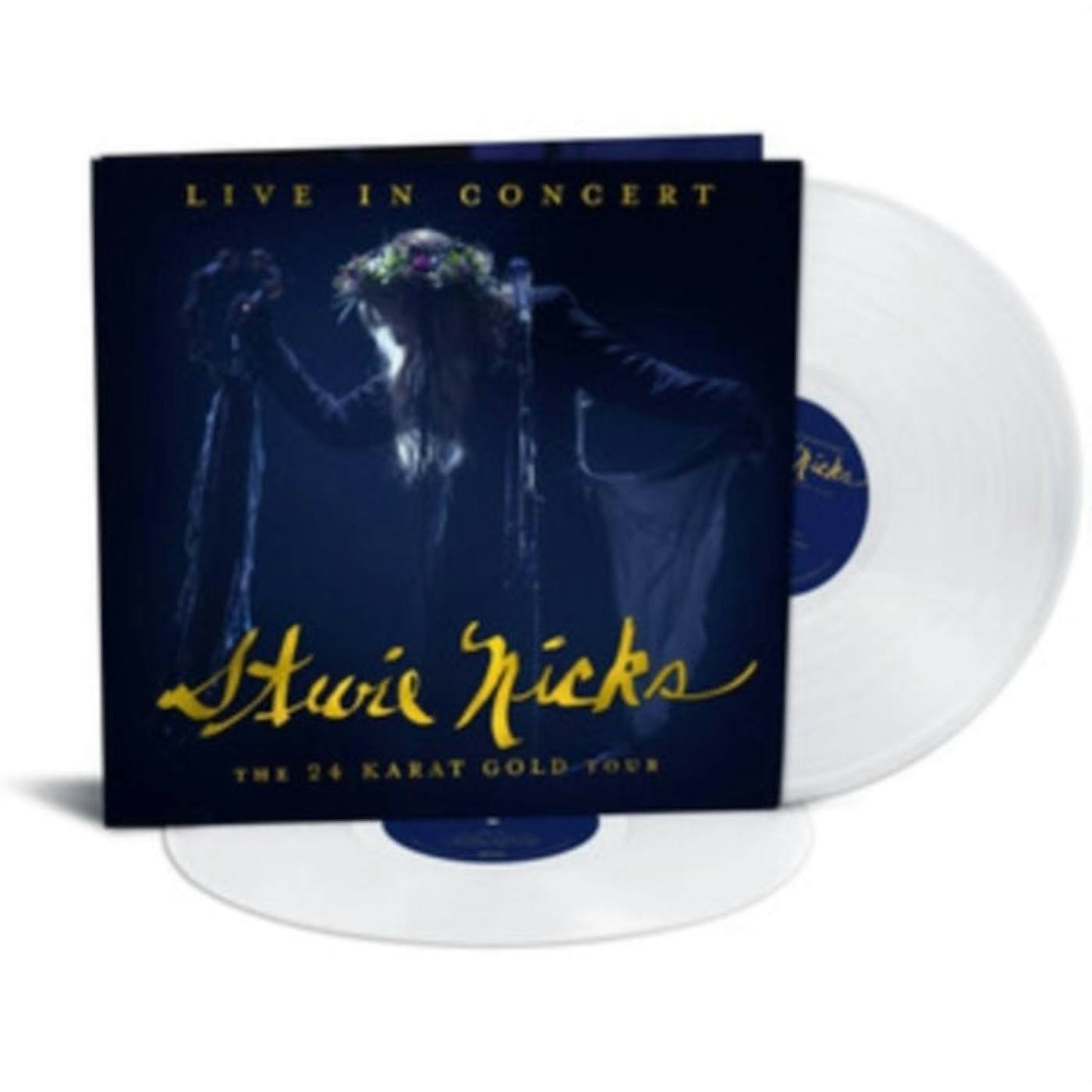 Stevie Nicks LP Vinyl Record - Live In Concert The 24 Karat Gold Tour (Clear Vinyl)