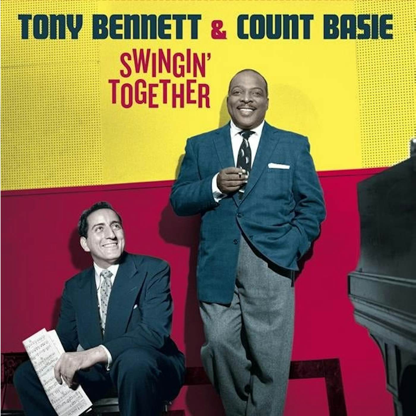 Tony Bennett & The Count Basie Orchestra LP Vinyl Record - Swingin' Together (+9 Bonus Tracks) (Transparent Red Vinyl)