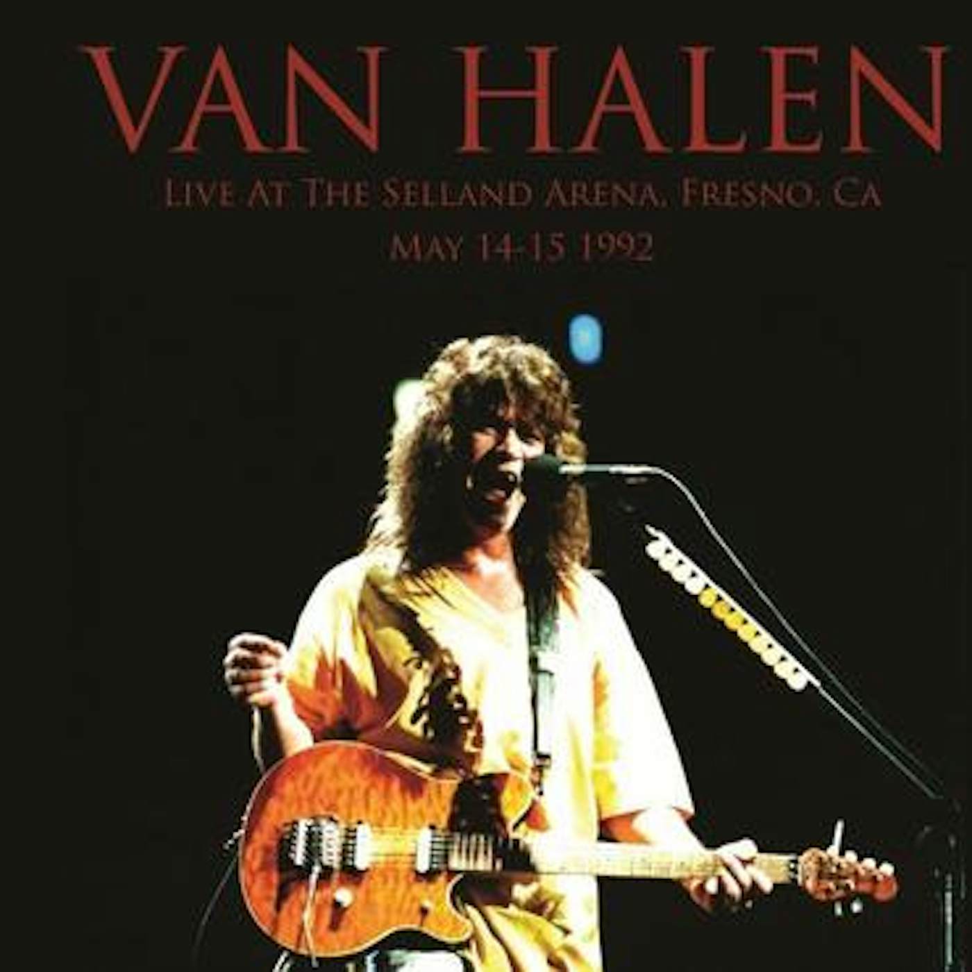 Van Halen LP Vinyl Record - Live At The Selland Arena. Fresno Ca. May 14  /15 19 92
