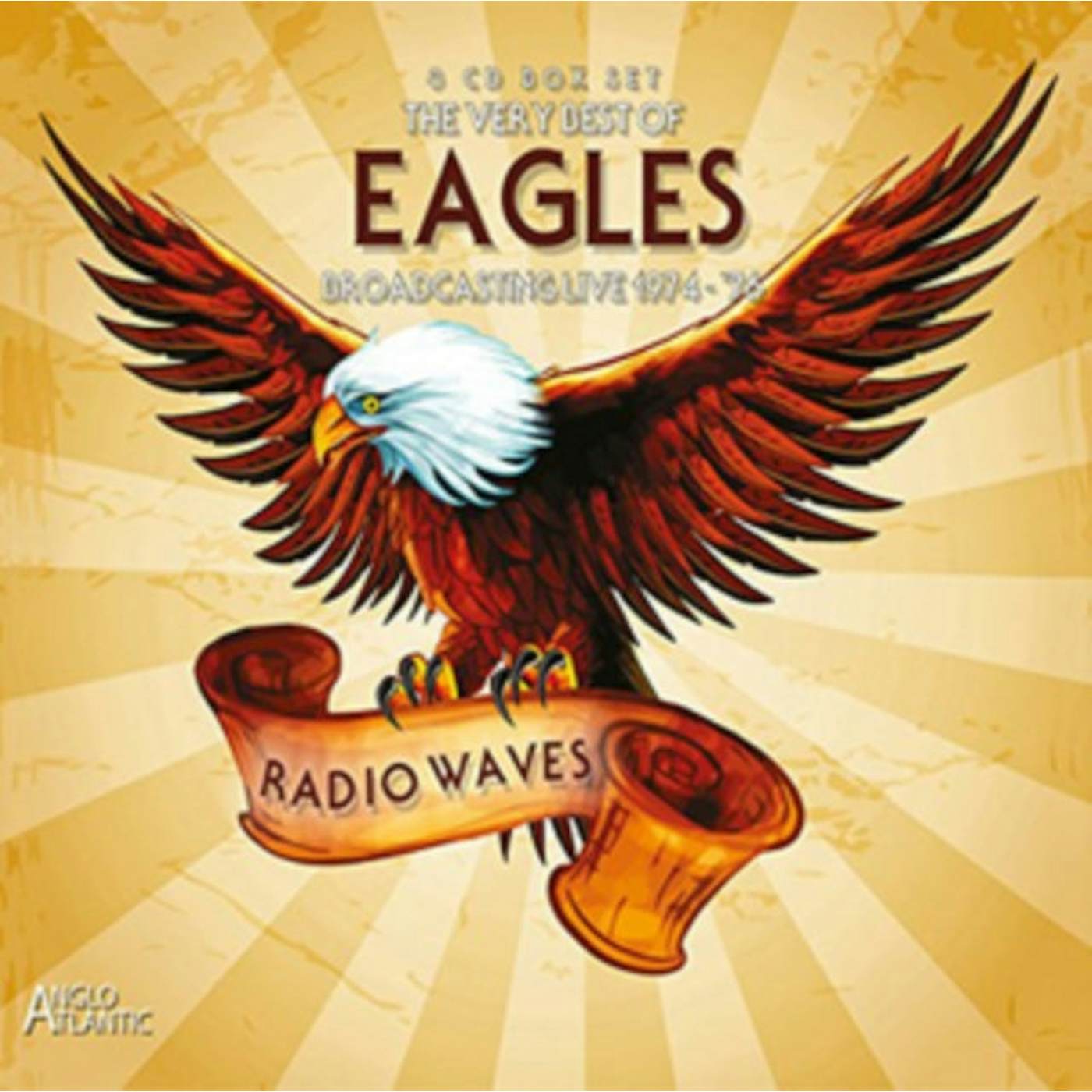 Eagles 3 Disc - Radio Waves - Broadcasting Live 19 74-19 76 CD