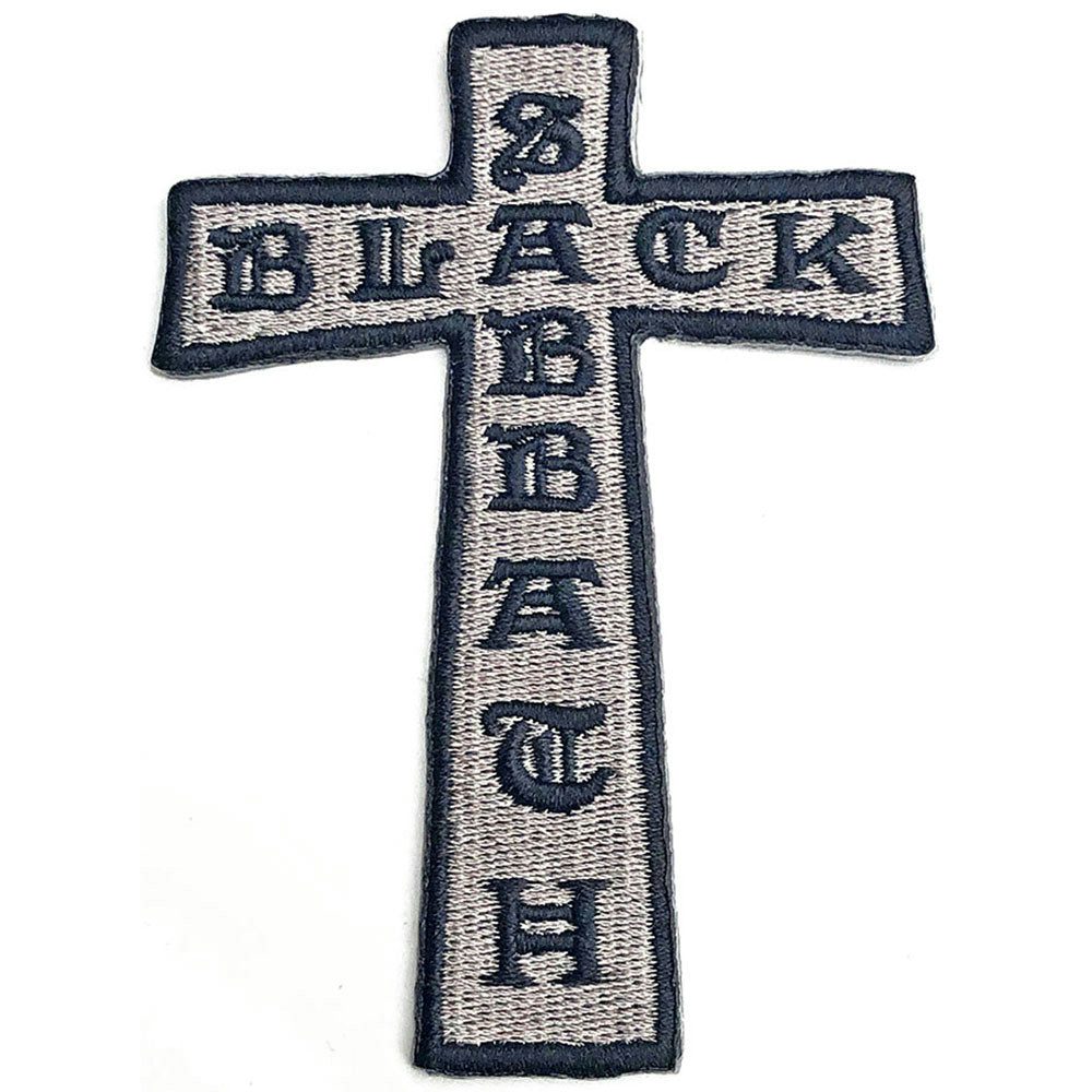 Black Sabbath Patch - Cross Woven Patch