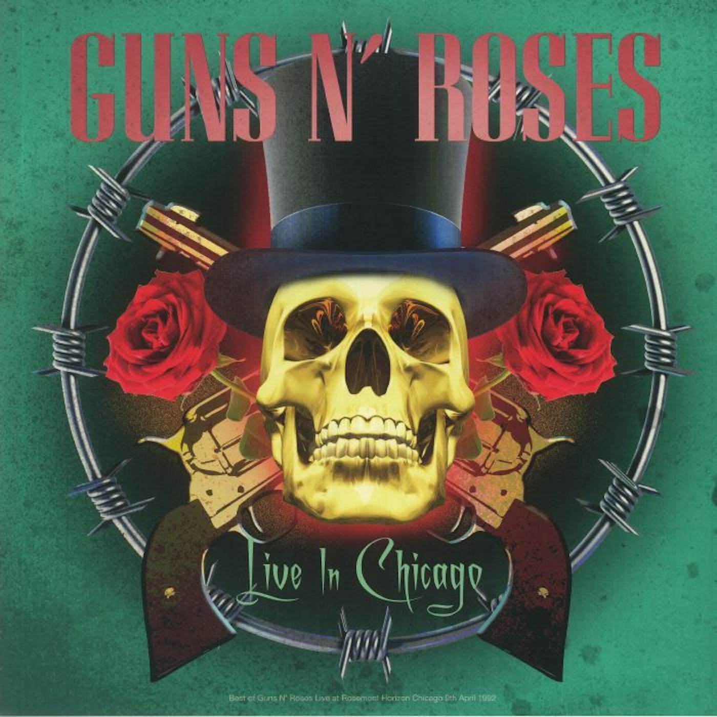 Guns N' Roses LP Vinyl Record - Best Of Live In Chicago