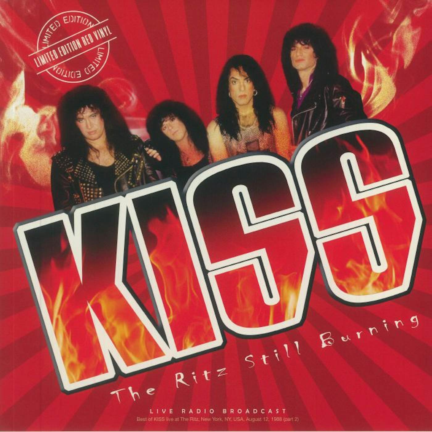 Kiss LP Vinyl Record - The Ritz Still Burning
